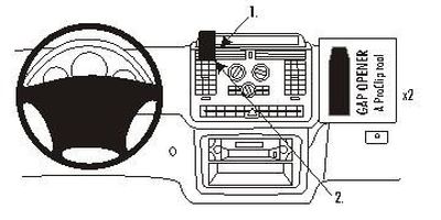 Mercedes Benz Vito 04-14, Sentrert, Hanskerom