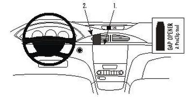 Renault Laguna 05-07, Sentrert