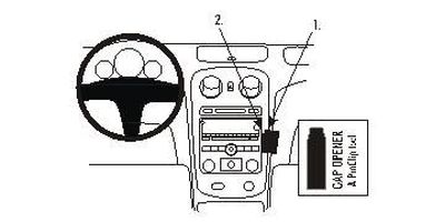 ProClip Monteringsbøyle Chevrolet HHR 06-12, Vinklet