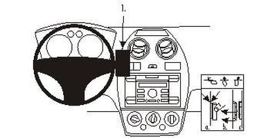 Ford Fiesta 06-08, Sentrert