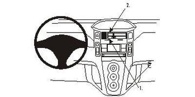 Toyota Yaris 06-11, Sentrert