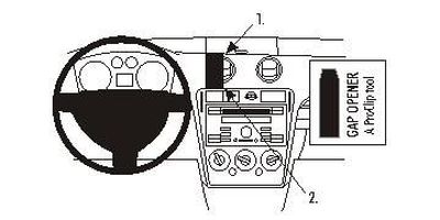 Ford Fusion 06-12, Sentrert