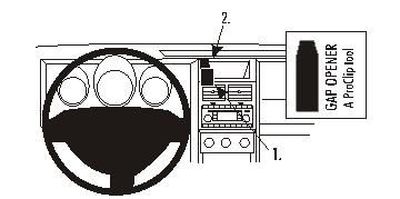 Dodge Nitro 07-12, Sentrert