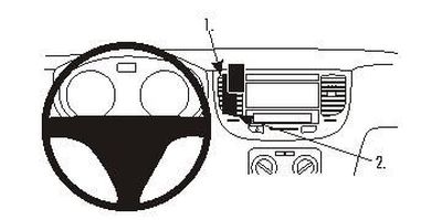 Kia Rio 06-11, Sentrert