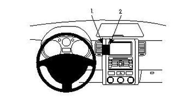 Nissan X-Trail 08-13, Senter
