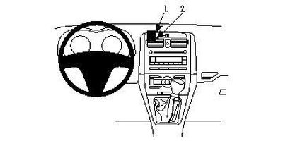 Toyota Corolla 08-11, Sentrert