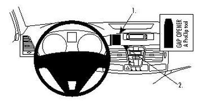 Renault Laguna 08-15, Sentrert