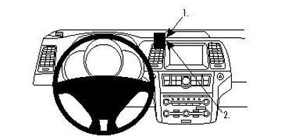 Nissan Murano 09-14, Sentrert