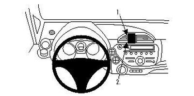 Honda Fit/Honda Jazz 09-14, Sentrert