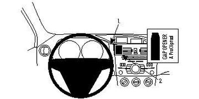 Mazda 3 10-13, Sentrert