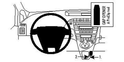 Toyota Prius 10-15, Vinklet