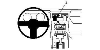Ford Mustang 10-14, Sentrert