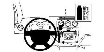 Ford Transit Connect/Tourneo Connect 10-13, Sentrert