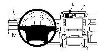Lexus GX Serie 10-15, Sentrert
