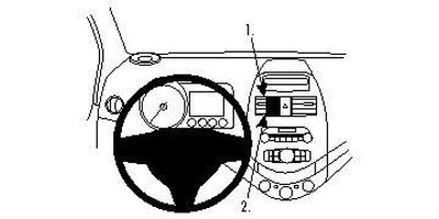 Chevrolet Spark 11-14, Sentrert