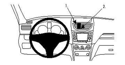 Suzuki Swift 11-15, Sentrert