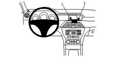 Mercedes Benz C-Klasse 11-14, Sentrert