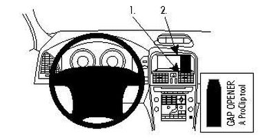 Volvo XC60 09-15, Sentrert, Høy, Høyre