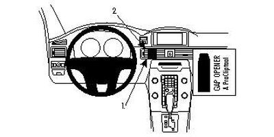 Volvo V70 12-15, Senter, Trepanel