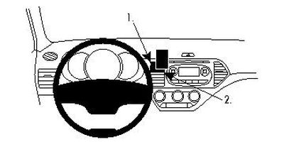 Kia Picanto 12-15, Sentrert