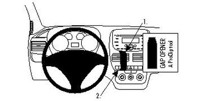 Fiat Doblo 10-14, Sentrert