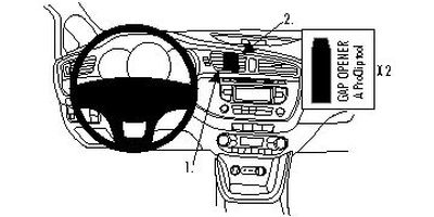 Kia Ceed 12-15, Sentrert
