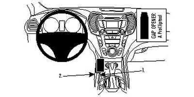 Hyundai Santa Fe 13-15, Sentrert
