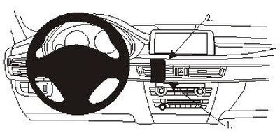 ProClip Monteringsbøyle BMW X5 14-15/X6 15-, Sentrert