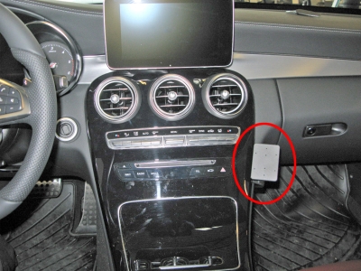 Brodit ProClip, Mercedes Benz C-Class (180-320) 15-21