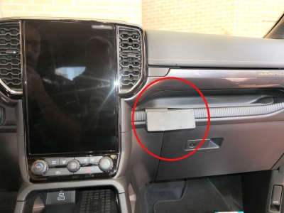 Brodit ProClip, Ford Ranger/Ranger Raptor/Ranger Wildtrak 23-
