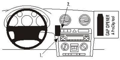 ProClip Monteringsbøyle Audi A3 03-06