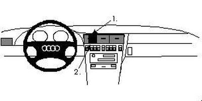 ProClip Monteringsbøyle Audi A8 94-02