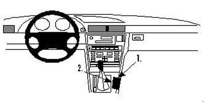 ProClip Monteringsbøyle BMW 728-750 E38 94-01