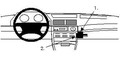ProClip Monteringsbøyle BMW 730-750 E32 87-93