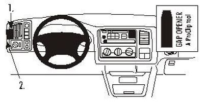 ProClip Monteringsbøyle Chevrolet Avalanche 03-06