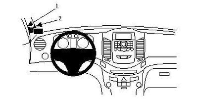 ProClip Monteringsbøyle Chevrolet Orlando 11-14