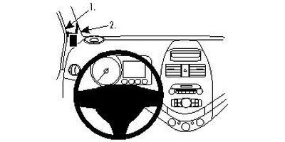 ProClip Monteringsbøyle Chevrolet Spark 11-14