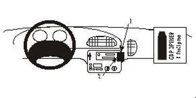 ProClip Monteringsbøyle Chrysler Voyager 96-00