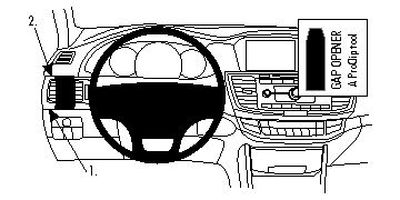 ProClip Monteringsbøyle Honda Accord/Accord Coupé 13-15