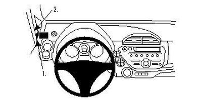 ProClip Monteringsbøyle Honda Fit/Honda Jazz 09-14
