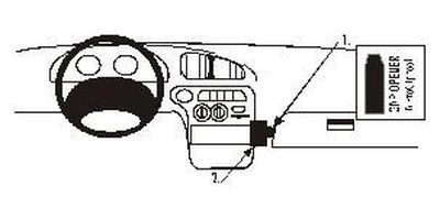 ProClip Monteringsbøyle Hyundai Elantra 96-00