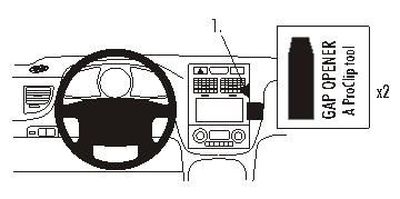 ProClip Monteringsbøyle Kia Sportage 05-10
