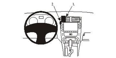 ProClip Monteringsbøyle Lexus IS Serie 06-13