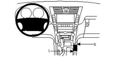 ProClip Monteringsbøyle Lexus LS Serie 07-12