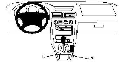 ProClip Monteringsbøyle Mitsubishi Galant 97-03