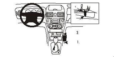 ProClip Monteringsbøyle Nissan Almera 00-02