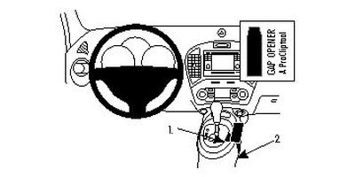 ProClip Monteringsbøyle Nissan Juke 11-15, Konsoll