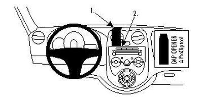 ProClip Monteringsbøyle Nissan Micra 11-14