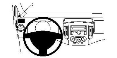 ProClip Monteringsbøyle Nissan NV200 10-14