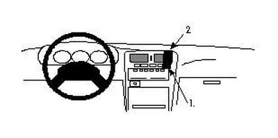 ProClip Monteringsbøyle Nissan Terrano 94-97